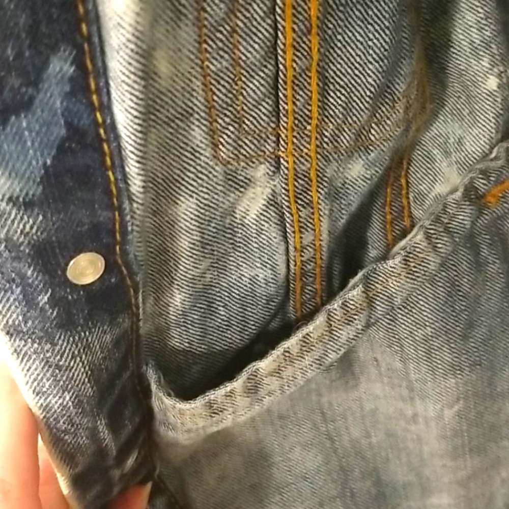 Retro Evolution in Design Denim Vest size Med - Picture 3 of 6